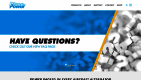 What Planepower.aero website looked like in 2020 (4 years ago)