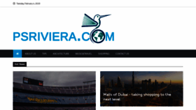 What Psriviera.com website looked like in 2020 (4 years ago)