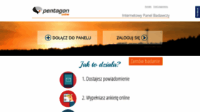 What Pentagononline.pl website looked like in 2020 (4 years ago)
