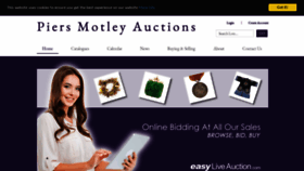 What Piersmotleyauctions.co.uk website looked like in 2020 (5 years ago)