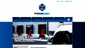 What Poncedisa.com website looked like in 2020 (4 years ago)