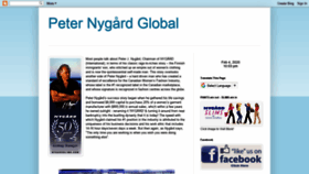 What Peternygardglobal.com website looked like in 2020 (4 years ago)