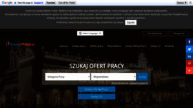 What Polskapraca.pl website looked like in 2020 (4 years ago)