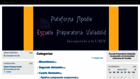 What Prepavalladolid.com.mx website looked like in 2020 (4 years ago)