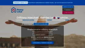 What Pewnylokal.pl website looked like in 2020 (4 years ago)