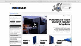 What Printgroup.pl website looked like in 2020 (4 years ago)