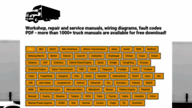 What Pdfmanual4trucks.com website looked like in 2020 (4 years ago)
