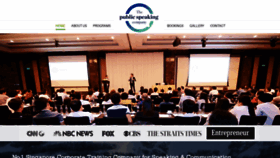 What Publicspeaking.com.sg website looked like in 2020 (4 years ago)