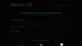 What Privacy.co.com website looked like in 2020 (4 years ago)
