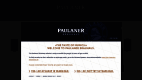 What Paulaner-brauhaus.com website looked like in 2020 (4 years ago)