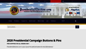 What Presidentialelection.com website looked like in 2020 (4 years ago)