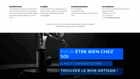 What Plomberiebonnet.fr website looked like in 2020 (4 years ago)