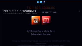 What Precisionpersonnel.com website looked like in 2020 (4 years ago)