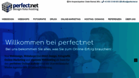 What Perfectnet.at website looked like in 2020 (4 years ago)