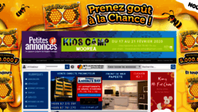 What Petitesannonces.pf website looked like in 2020 (4 years ago)