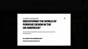 What Porschesdesign.com website looked like in 2020 (4 years ago)