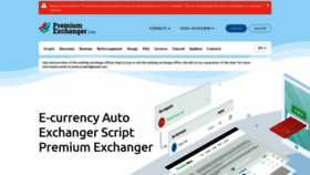 What Premiumexchanger.com website looked like in 2020 (4 years ago)