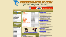 What Programkolik.com website looked like in 2020 (4 years ago)