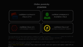 What Peckapc.cz website looked like in 2020 (4 years ago)