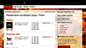 What Pizzaplzen.net website looked like in 2020 (4 years ago)