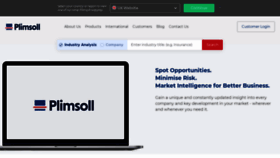 What Plimsoll.co.uk website looked like in 2020 (4 years ago)