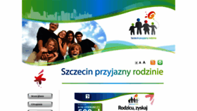 What Przyjaznyrodzinie.szczecin.pl website looked like in 2020 (5 years ago)