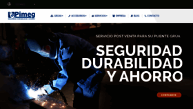 What Puentegrua.es website looked like in 2020 (4 years ago)