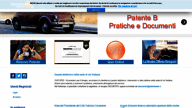 What Patenteweb.it website looked like in 2020 (4 years ago)