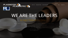 What Plasmotec.co.uk website looked like in 2020 (4 years ago)