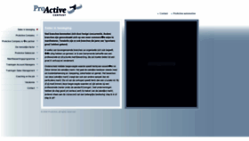 What Proactivecompany.nl website looked like in 2020 (4 years ago)