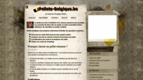 What Pellets-belgique.be website looked like in 2020 (4 years ago)