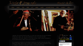 What Peteescovedo.com website looked like in 2020 (4 years ago)