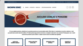 What Poslovnadarila.si website looked like in 2020 (4 years ago)