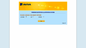 What Pqis2.avivaindia.com website looked like in 2020 (4 years ago)