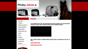 What Privesyjelinek.cz website looked like in 2020 (4 years ago)