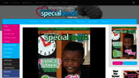 What Parentingspecialneeds.org website looked like in 2020 (4 years ago)