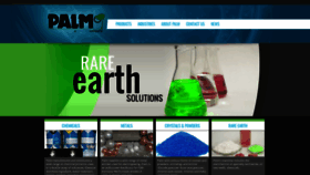 What Palminc.com website looked like in 2020 (4 years ago)