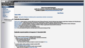 What Piatauniversitatii.com website looked like in 2020 (4 years ago)
