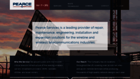 What Pearce-services.com website looked like in 2020 (4 years ago)