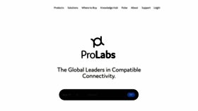 What Prolabs.com website looked like in 2020 (4 years ago)