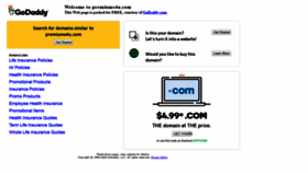 What Premiums4u.com website looked like in 2020 (4 years ago)