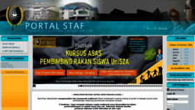 What Portal.unisza.edu.my website looked like in 2020 (4 years ago)