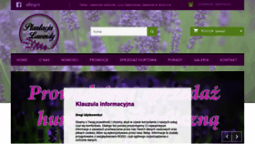 What Plantacjalawendy.pl website looked like in 2020 (4 years ago)