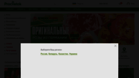 What Procvetok.ua website looked like in 2020 (4 years ago)