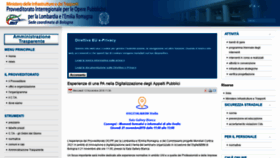 What Provoper-erm.it website looked like in 2020 (4 years ago)