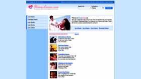 What Poemslovers.com website looked like in 2020 (4 years ago)