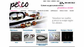 What Peccojoyas.com website looked like in 2020 (4 years ago)