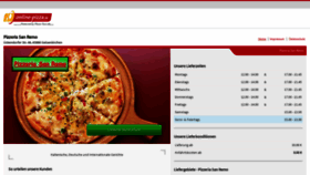 What Pizzeria-sanremo.de website looked like in 2020 (5 years ago)