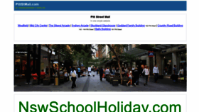 What Pittstmall.com website looked like in 2020 (4 years ago)