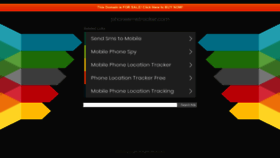 What Phonesmstracker.com website looked like in 2020 (4 years ago)